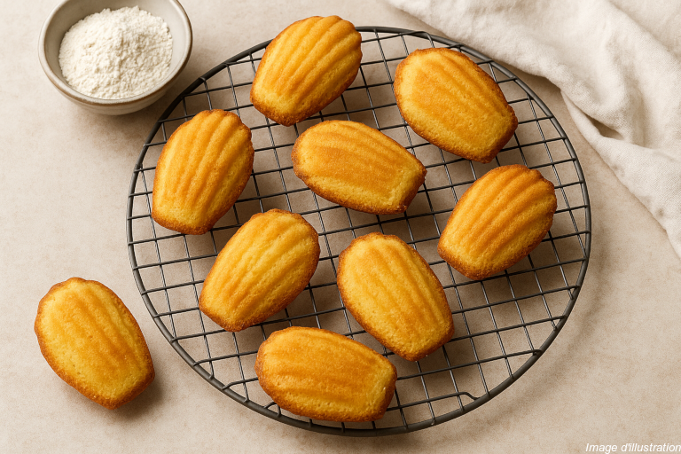 Madeleines au miel